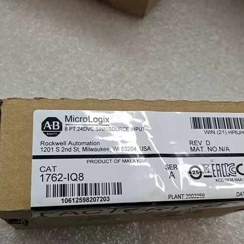 AB MicroLogix 1762-IQ8模块