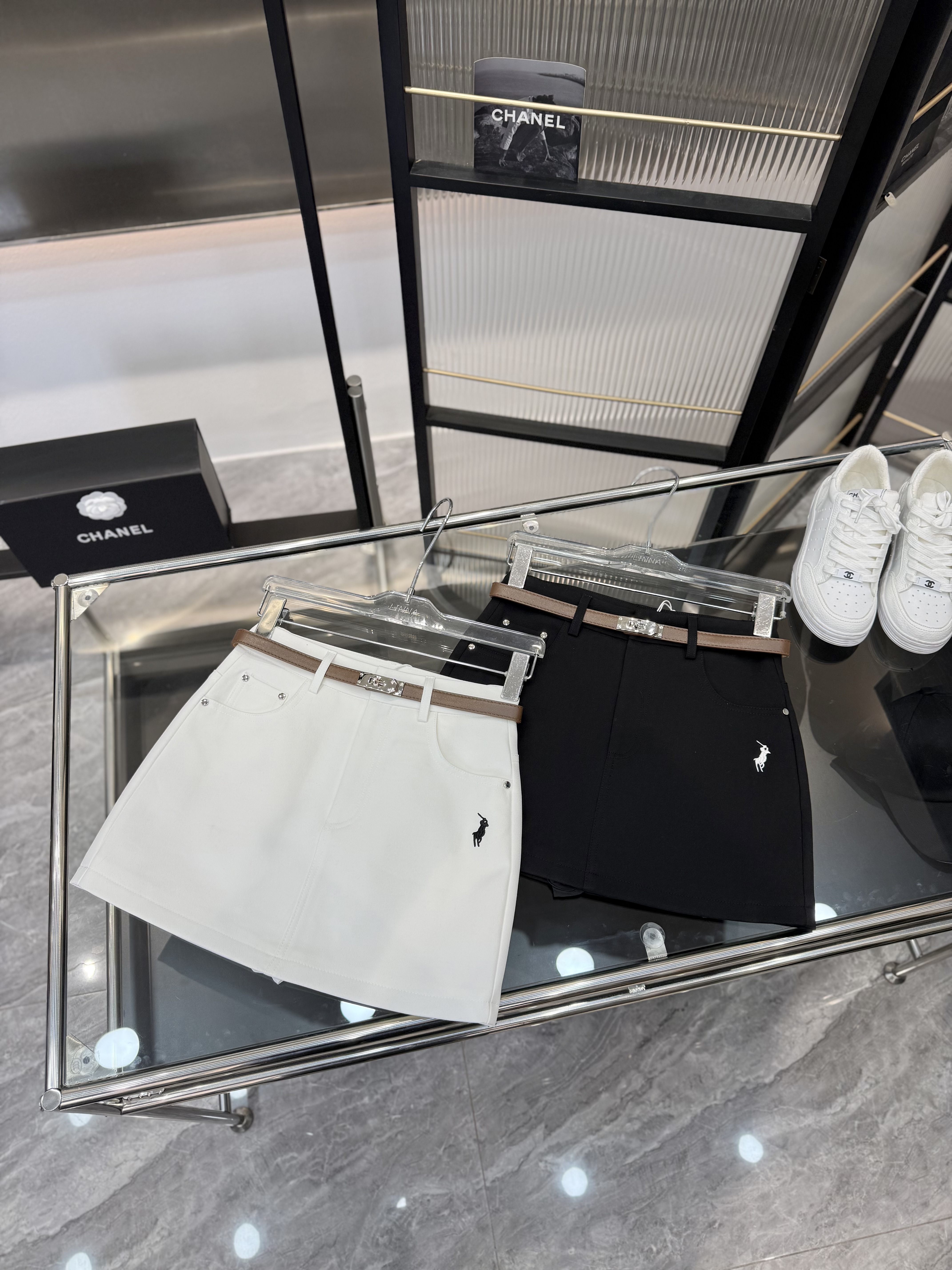 夏季新款短裙女高腰韩版网红气质口袋a字防走光包臀半身裙linnayu