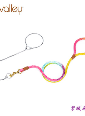 alvalley狗狗牵引绳防爆冲P绳中小大型犬通用耐磨舒适遛狗绳宠物