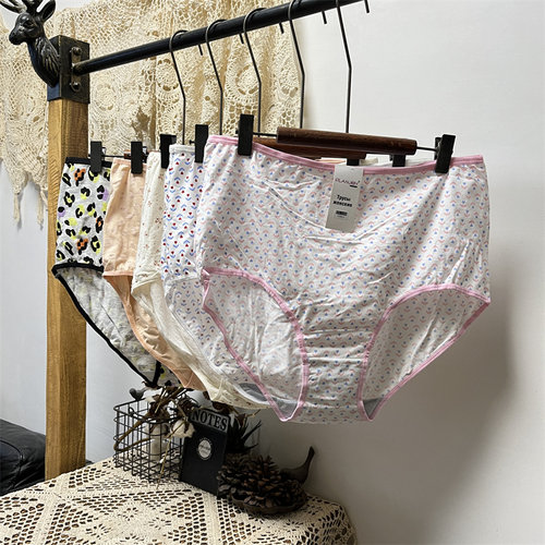 三角内裤头特大码外贸新款花色