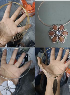 单个项链个性夸张气质流苏复古