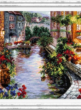 Magic Needle 46-02威尼斯之夜 十字绣saga格式XSD重绘源文件图纸