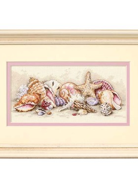 Dim65035 贝壳海螺 十字绣 saga格式XSD重绘源文件电子图纸