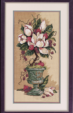 Dim13637 木兰花 十字绣 saga格式XSD重绘源文件电子图纸