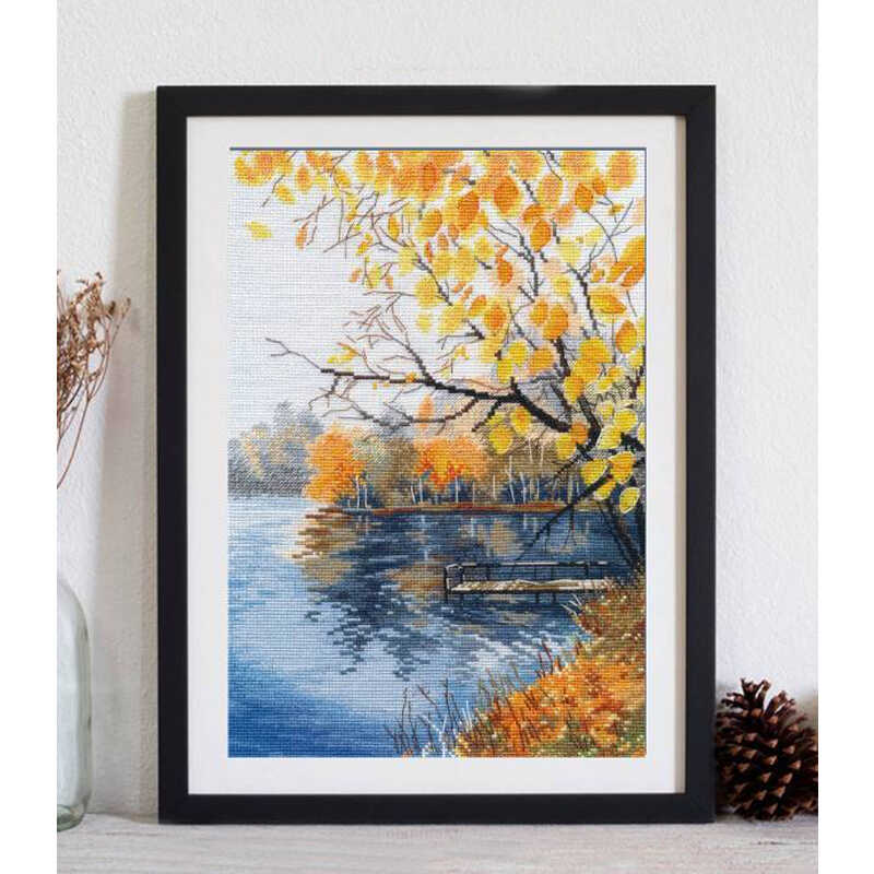 Oven 1372 金秋 十字绣 saga格式XSD重绘源文件电子图纸