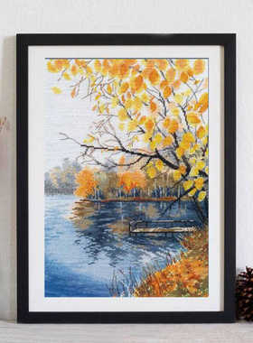 Oven 1372 金秋 十字绣 saga格式XSD重绘源文件电子图纸