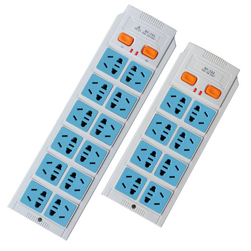 多插孔电脑插排插座8孔12孔多位