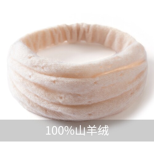 新款保暖头巾头箍发饰松紧