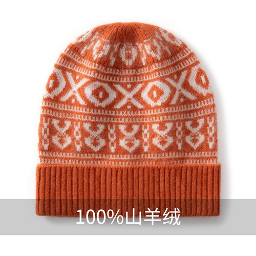 保暖百搭简约护耳包头帽女款