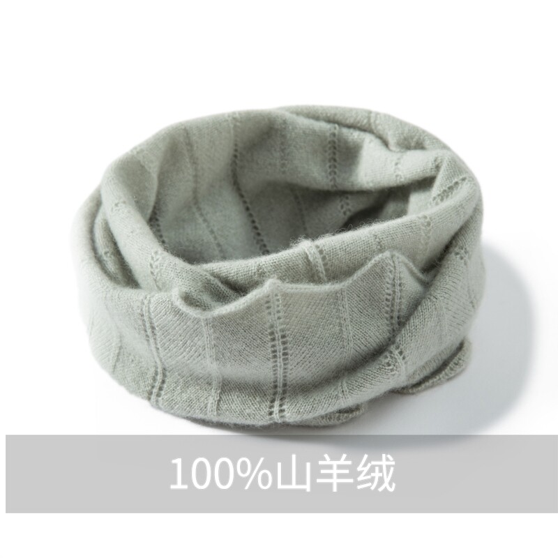 脖套百搭针织套头围巾简约