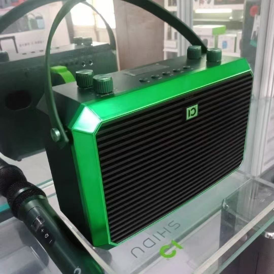 十度M5手提音响户外便携式家庭K歌大音量蓝牙音响唱歌带无线话筒