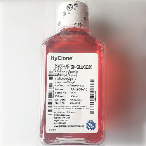 HyClone DMEM高糖液体培养基 含丙酮酸钠SH30243.01 500ml海克隆