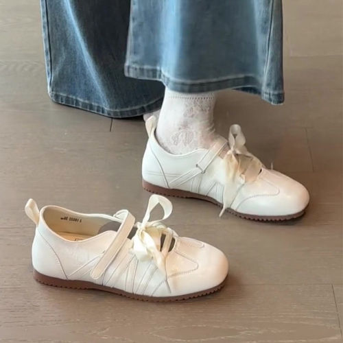 春夏平底芭蕾风玛丽珍德训鞋女