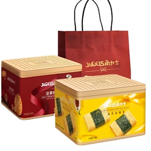 角力士坚果酥海苔凤凰卷传统糕点独立包装小零食办公室下午茶零食