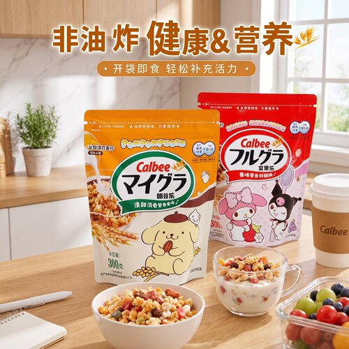 卡乐比即食燕麦片300g营养早餐