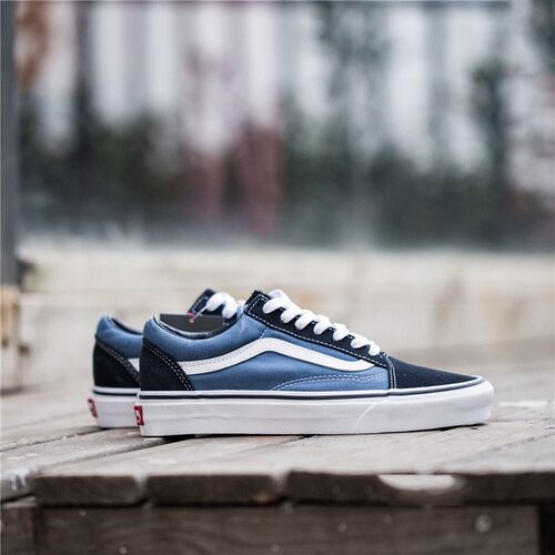 万斯 Old Skool Navy 海军蓝 男女同款