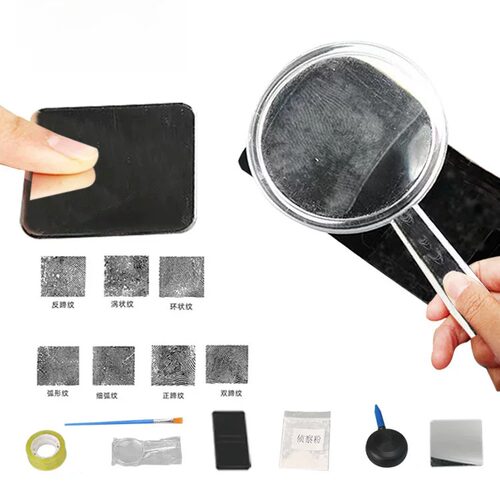 儿童指纹自制克隆手指手膜模型科学实验鉴定手工纪念品作业材料包