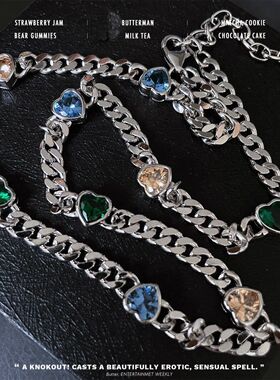 X327-爱心彩锆坦克链