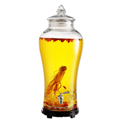 泡酒瓶玻璃密封罐药酒坛