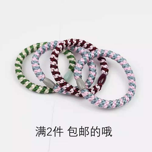 两件包邮高档发圈扎头发皮筋时尚
