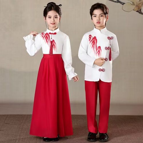 六一儿童诗歌朗诵礼服演出服