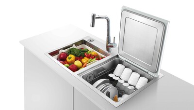 瑞士franke弗兰卡Sink Dish­washer 水槽洗碗机FS­D­W50-01BG