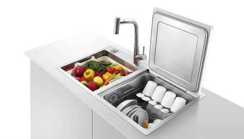 瑞士franke弗兰卡Sink Dish­washer 水槽洗碗机FS­D­W50-01BG
