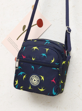 手机迷你小包包2025新款时尚女斜跨mini牛津布女包手提斜挎帆布包