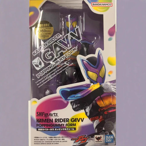 万代 假面骑士 SHF 加布 跳跳软糖形态 可动模型 潮玩摆件