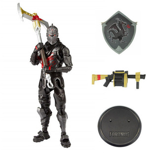 麦克法兰 7寸 堡垒之夜 黑骑士 可动人偶 手办模型摆件公仔盒装