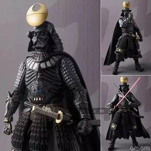 国产名将 星球大战 侍大将 死亡死星具足 黑武士手办模型