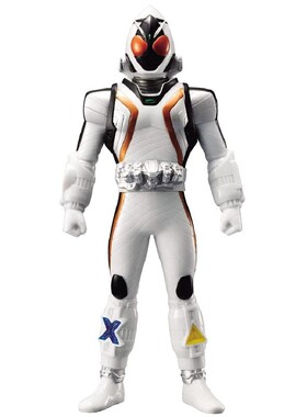 万代 假面骑士 四仔 FOURZE 软胶 儿童玩具手办摆件
