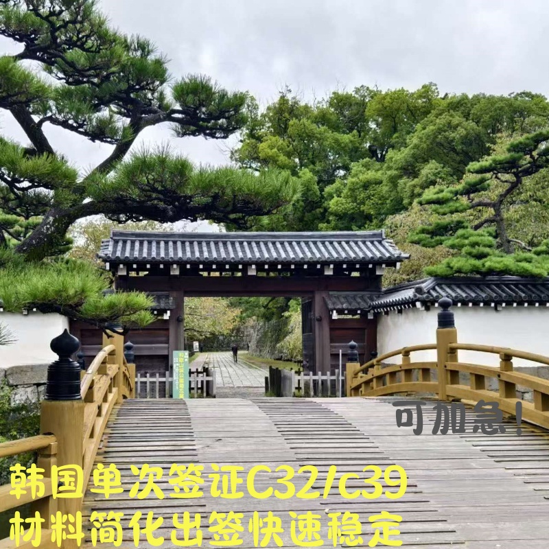 韩国单次签证.C39/C32.材料简化.无需在职 学历税单专业咨询指导