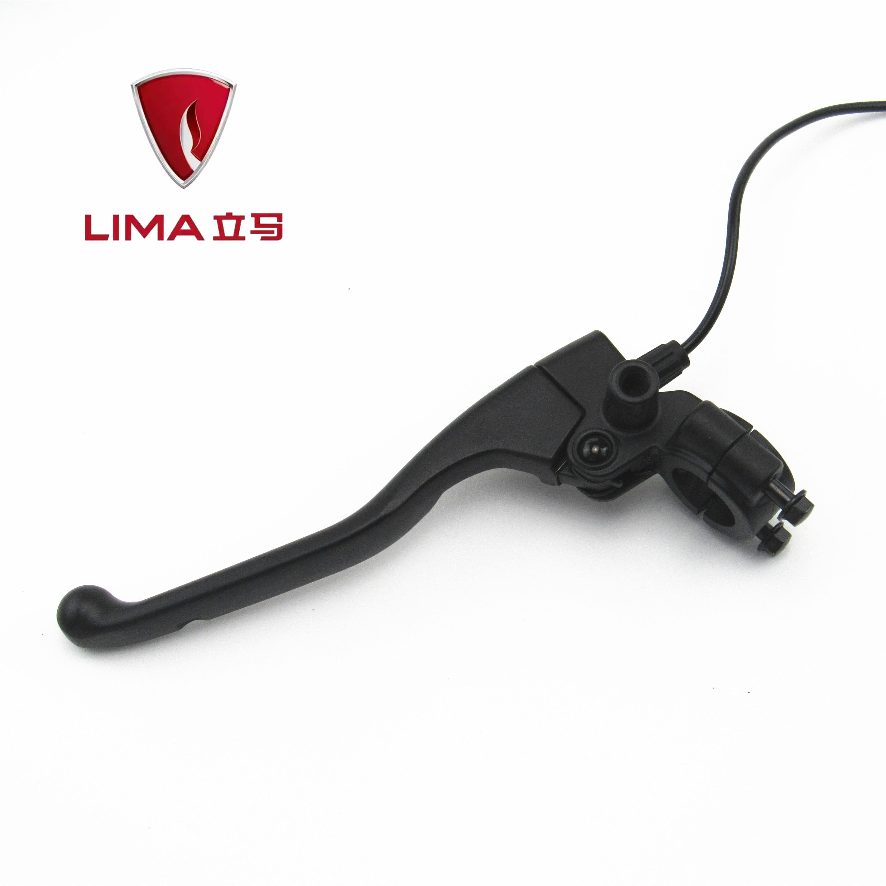 立马电动车CG-3/5/6乐萱M8左右刹车手柄H6镜座支架车闸铝合金牛角