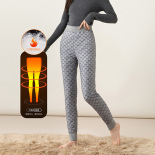 内胆显瘦白鸭绒 高个子加长保暖打底束脚棉裤 忆霏羽绒裤 女内穿冬季