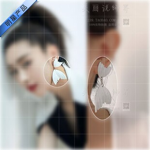 乘风破浪的姐姐张天爱设计师耳环女同款恰如其分2025新耳饰送女友