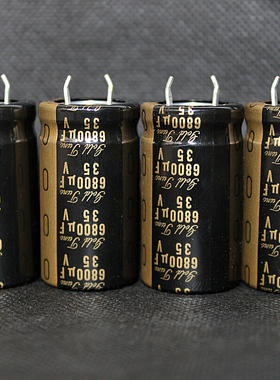 原装日本Nichicon 尼吉康35V 6800UF KG type I 发烧音频电解电容