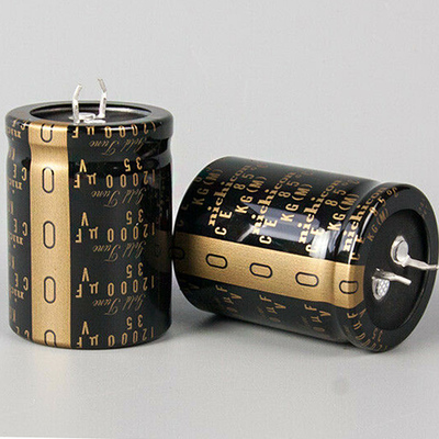 原装日本尼吉康NICHICON 35V 12000UF KG 音频滤波发烧电解电容