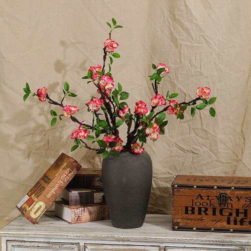 仿真梅花枝中式腊梅假花