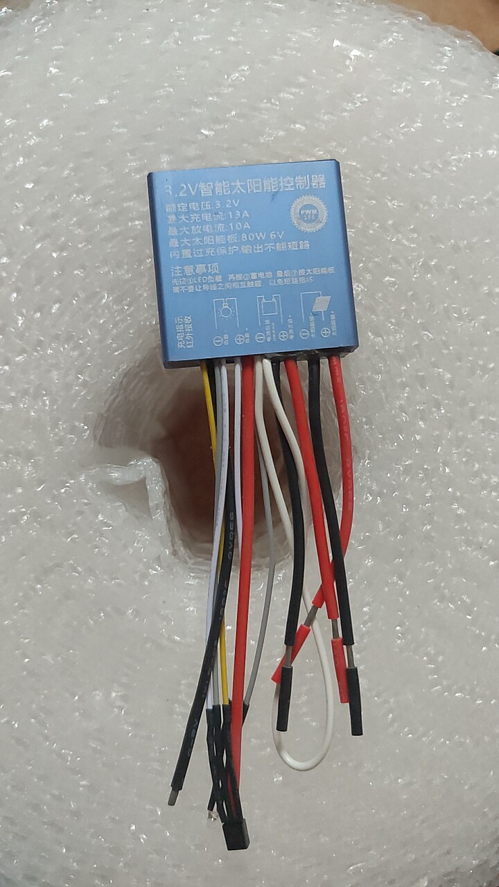 3.2V含保护板太阳能控制器锂太阳能充电器