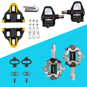 骑行自行车脚踏SPD公路锁踏KEO山地锁踏平踏两用脚蹬踏板铝合金