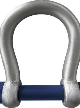 大开口卸扣加宽卸扣U形D形卸扣起重马蹄形弓形重型卡环宽体卸扣