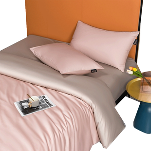 全棉纯棉床上四件套100支长绒棉床单被套贡缎床笠款4件套床品定制