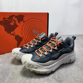 登山鞋 巨沃德复古专业户外跑鞋 厚底徒步鞋 男士 防水减震越野运动鞋