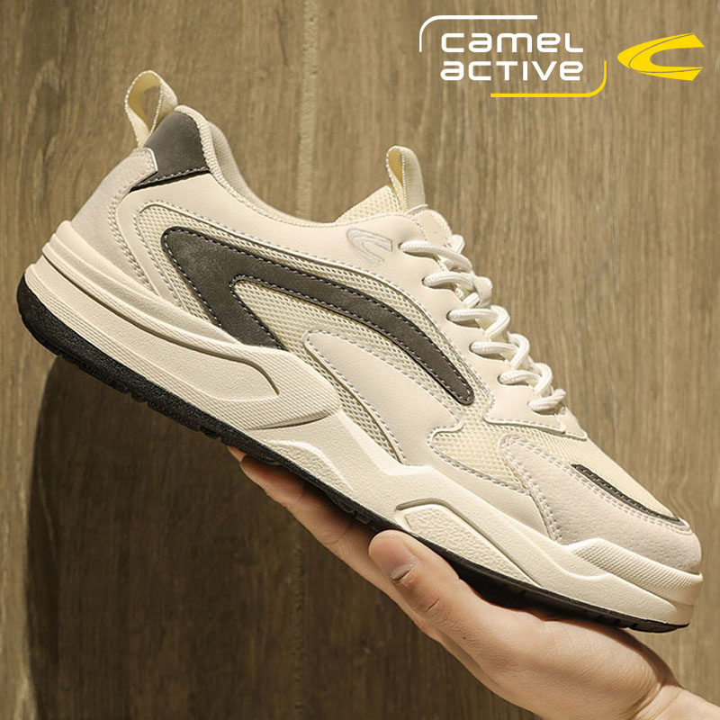 骆驼动感男新款夏季透气网面网布休闲运动鞋防滑耐磨老爹鞋小白鞋,流行男鞋,网面鞋,淘宝优惠券,粉丝福利购,淘宝优惠卷