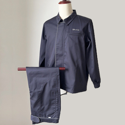 新款比亚迪4S店工作服车间售后夏季短袖工装套装汽修技师工衣定制