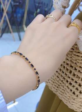 tosienna女镀18k金复古