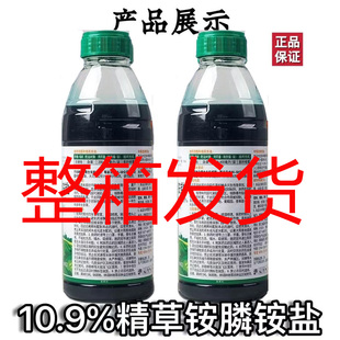 精草铵磷铵盐正品除草剂杀草剂荒地专用除草剂草胺磷除草剂装箱