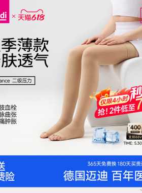 德国medi迈迪弹力袜静脉曲张治疗型医用男女二级压力医疗夏季薄款