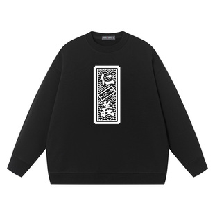 CRY 秀洛仁义 BAND GIRLS 圆领卫衣纯棉 仁義